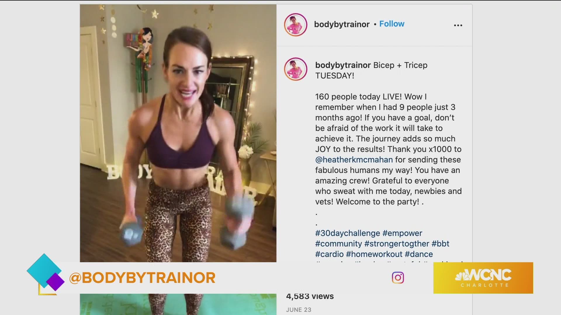 @BodybyTrainor shares ways to achieve your goals