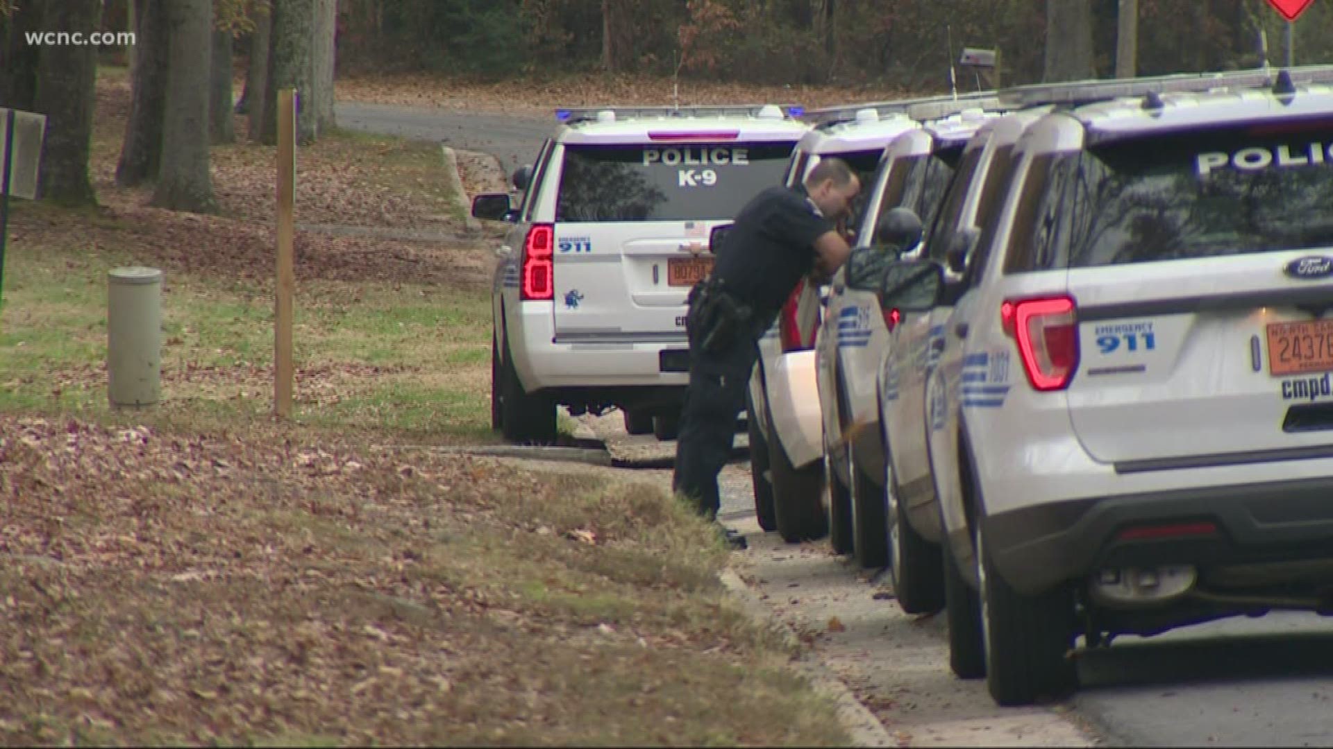 A person was taken to the hospital after a shooting and armed robbery in northeast Charlotte Wednesday morning, police said.