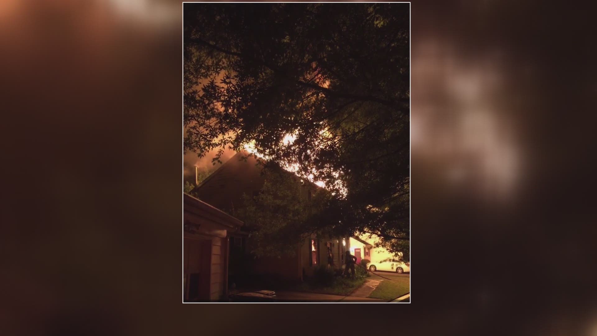 House fire in northeast Charlotte