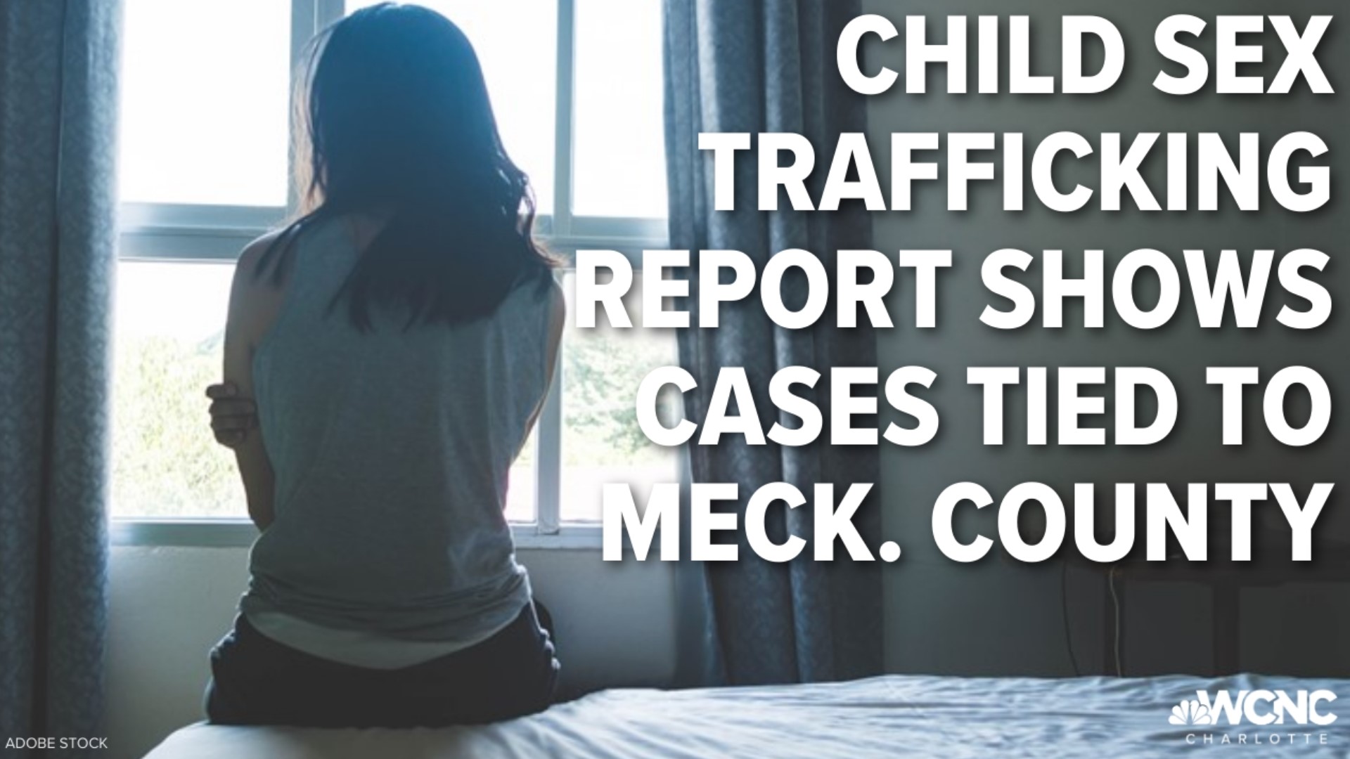 Child sex trafficking report shows cases tied to Mecklenburg Co photo