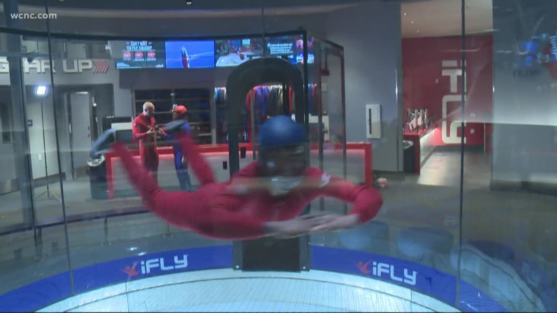 Skydiving without a parachute is a bad idea. Unless you're at North Carolina's only indoor skydiving facility, iFly.