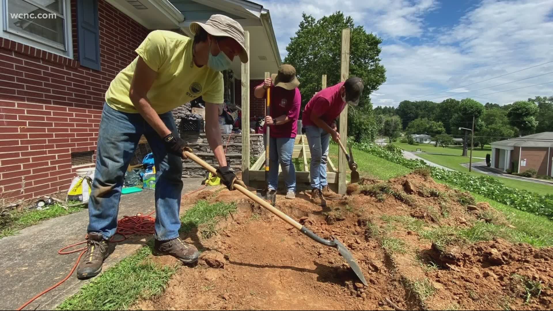 Carolina Cross Connection is a Christian-based nonprofit based out of Gastonia and for 33 years have been helping repair homes at no cost.