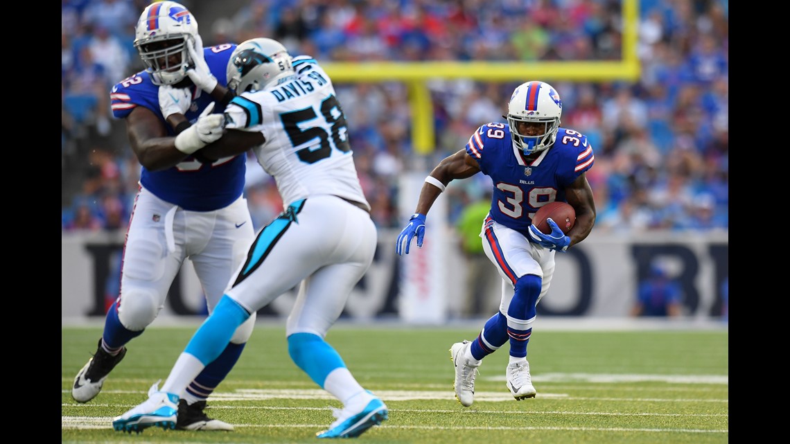 Benjamin, Newton renew feud in Panthers 28-23 win over Bills