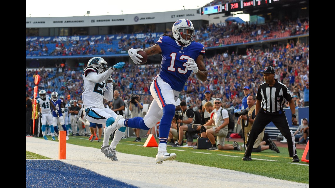 Benjamin, Newton renew feud in Panthers 28-23 win over Bills