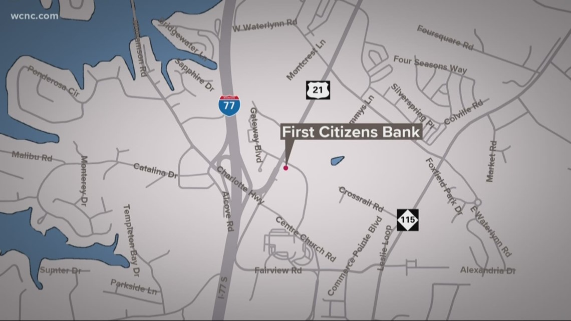 The first incident happened around 1 p.m. at Latino Community Credit Union on South Blvd. The second incident happened around 3 p.m. in Mooresville at First Citizens Bank. Investigators have not said if the crimes are connected.