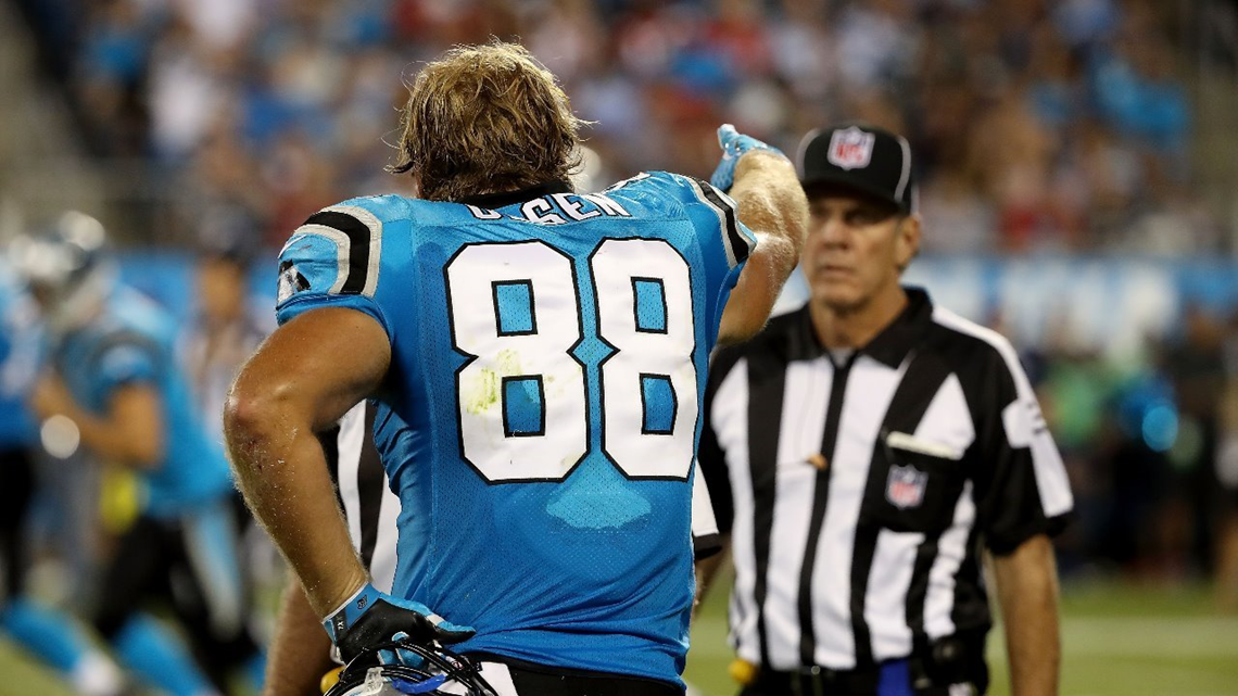 Nike Greg Olsen #88 Carolina Panthers Team Game Jersey