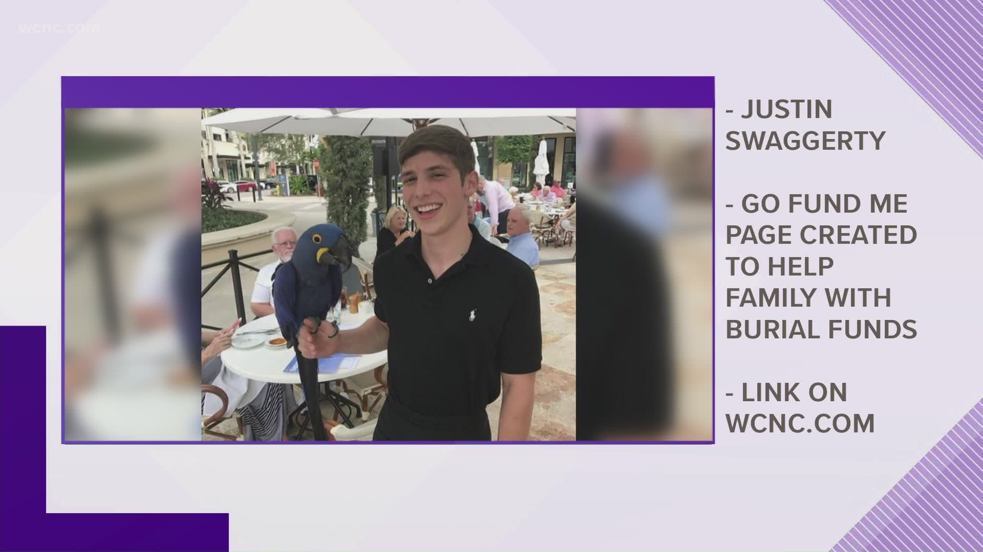 20-year-old Justin Swaggerty was killed in the skydiving accident.