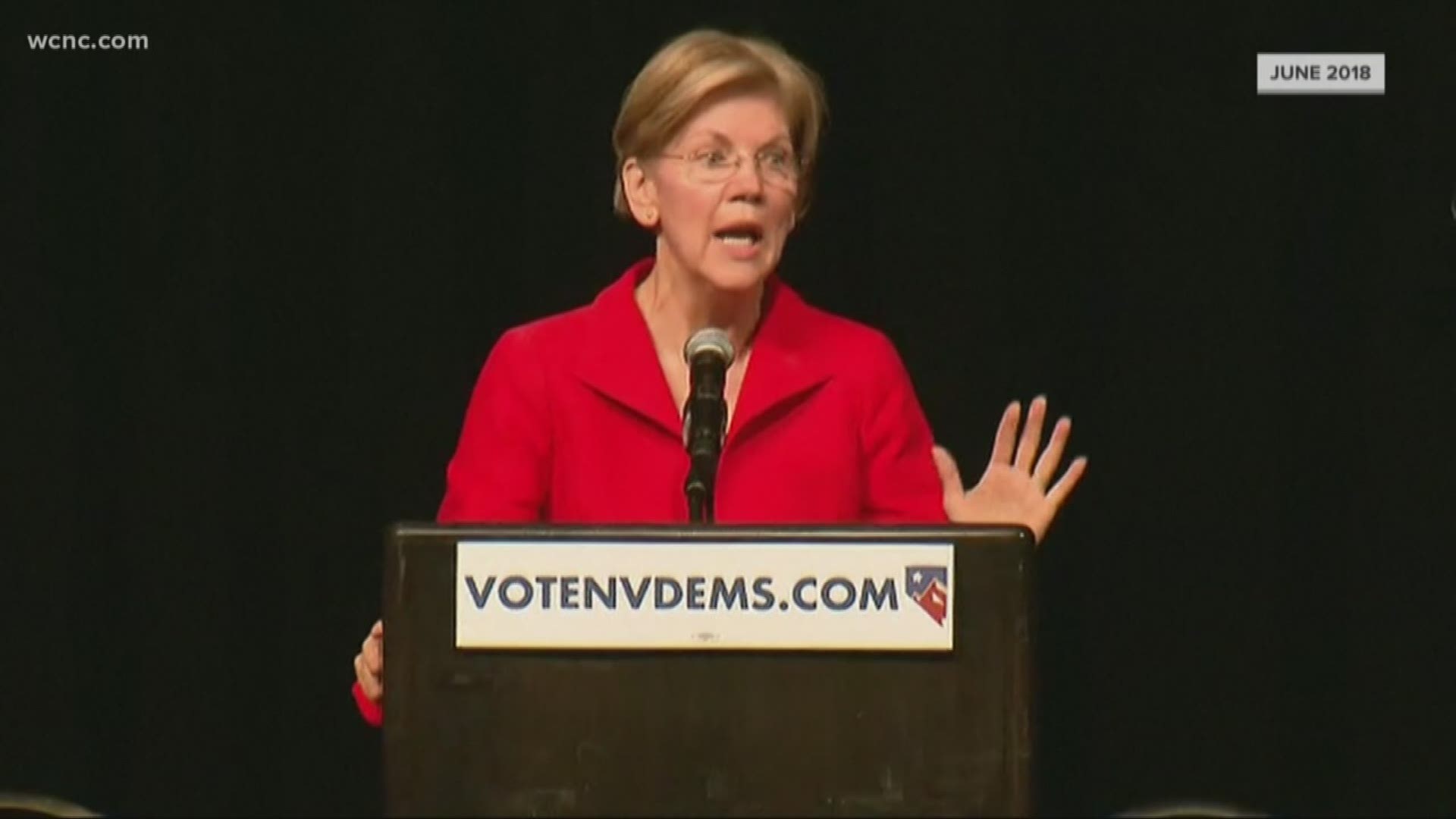 Democratic Senator Elizabeth Warren will stop in South Carolina Wednesday as the race for the 2020 White House gets underway.