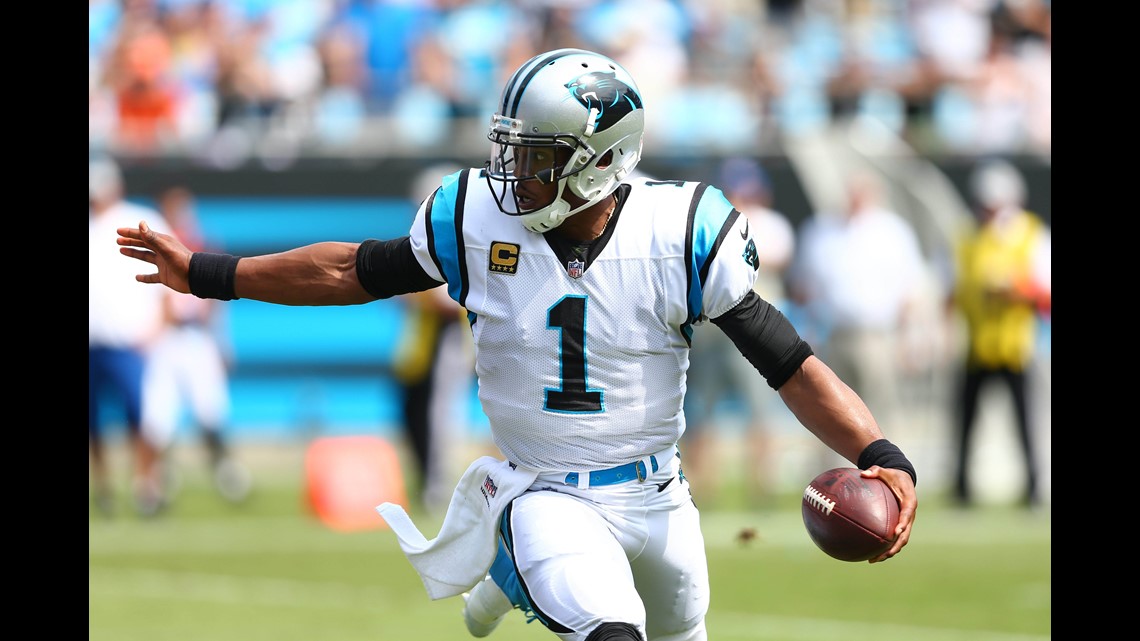 Newton's 4 TDs lift Panthers over Bengals