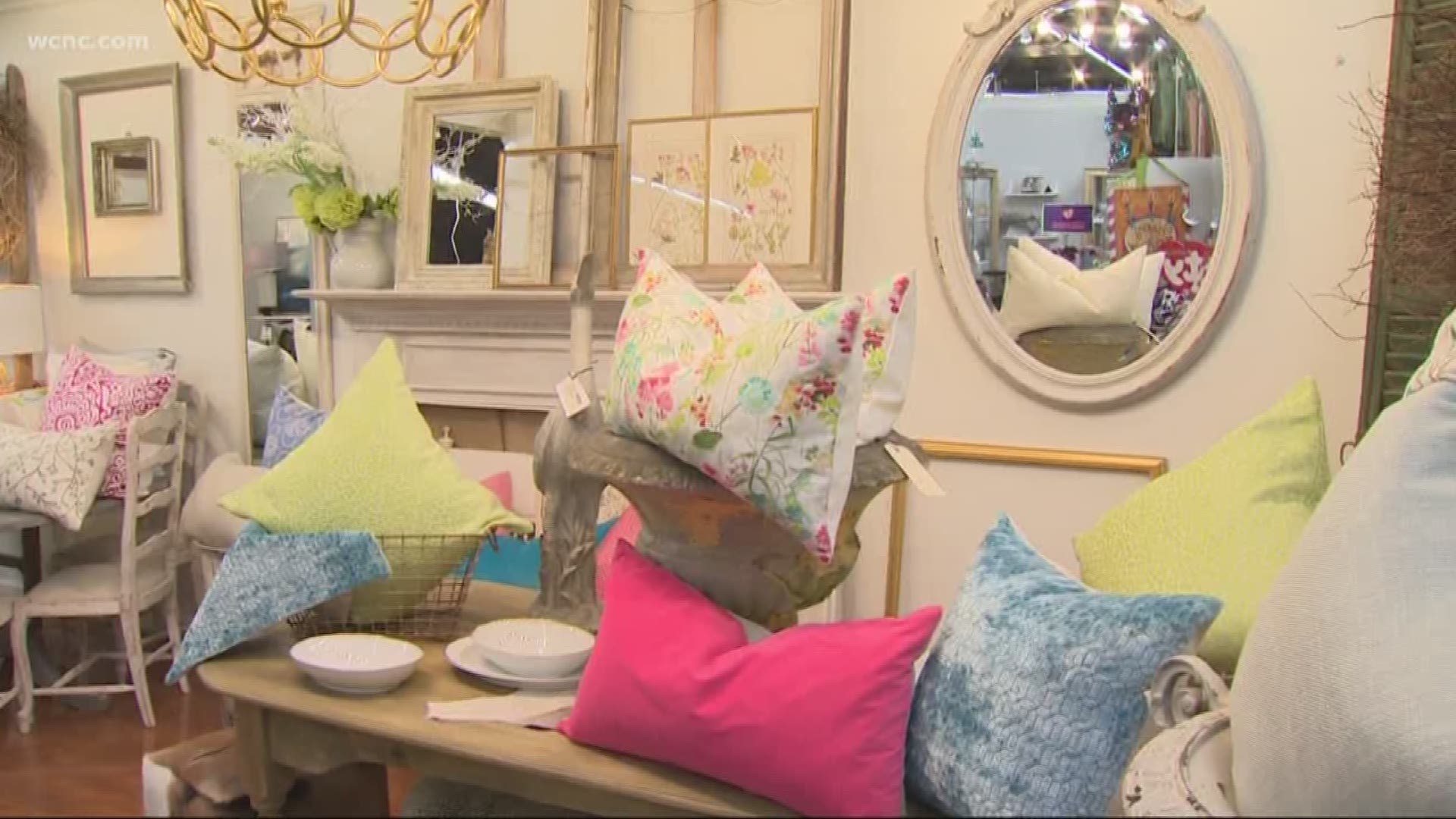 Nita Emory with BLACKLION shows us how to transform a living space with pieces that add a pop of color.