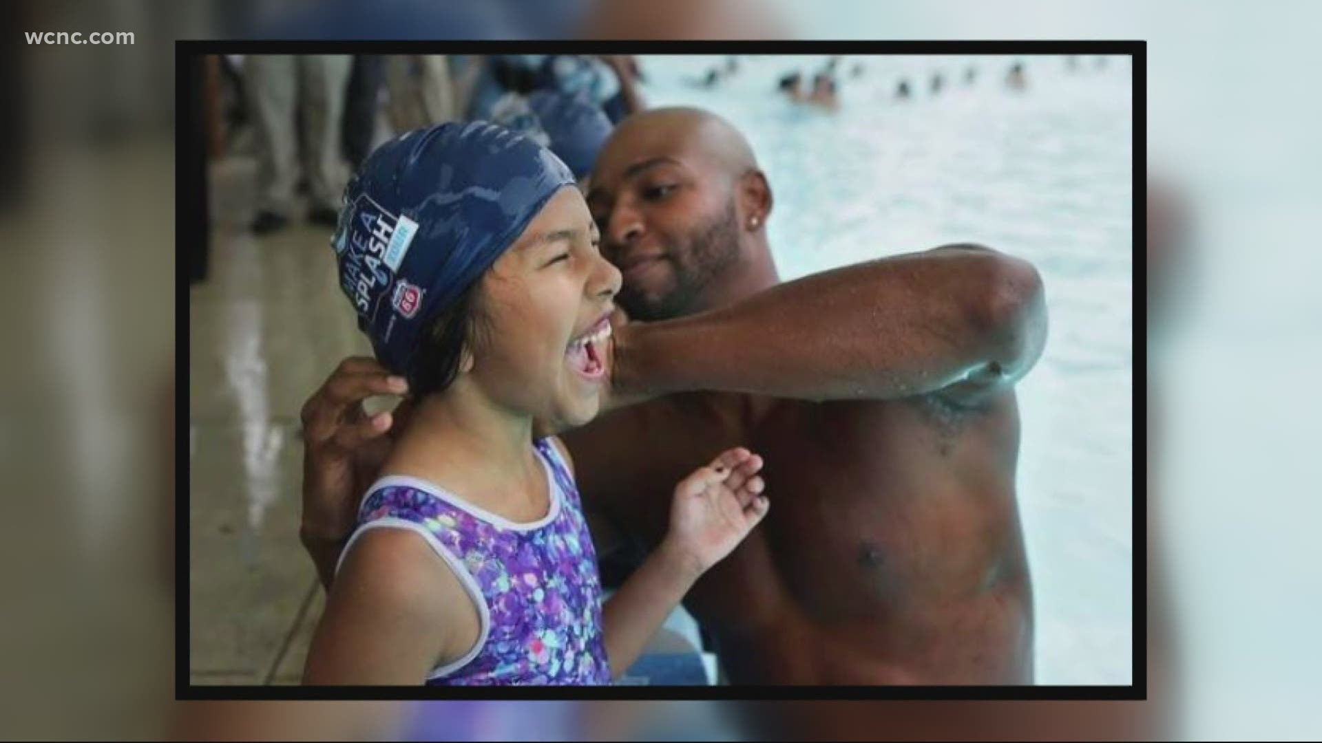 The four-time Olympic medalist in swimming said he wants to teach kids how to feel safe around water, saying his parents' goal to keep him safe gave him "purpose."