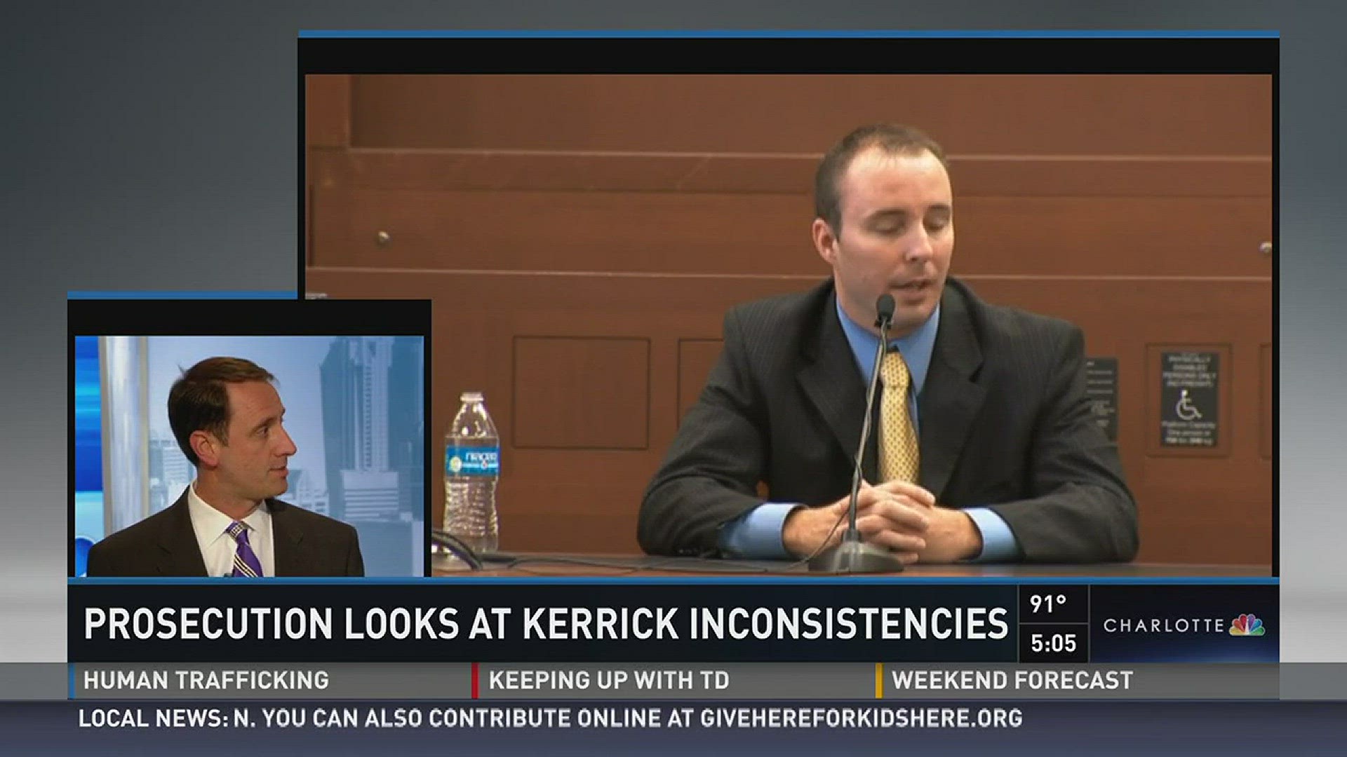 State prosecutors questioned Randall Kerrick's inconsistencies in his statements following the shooting of Jonathan Ferrell.