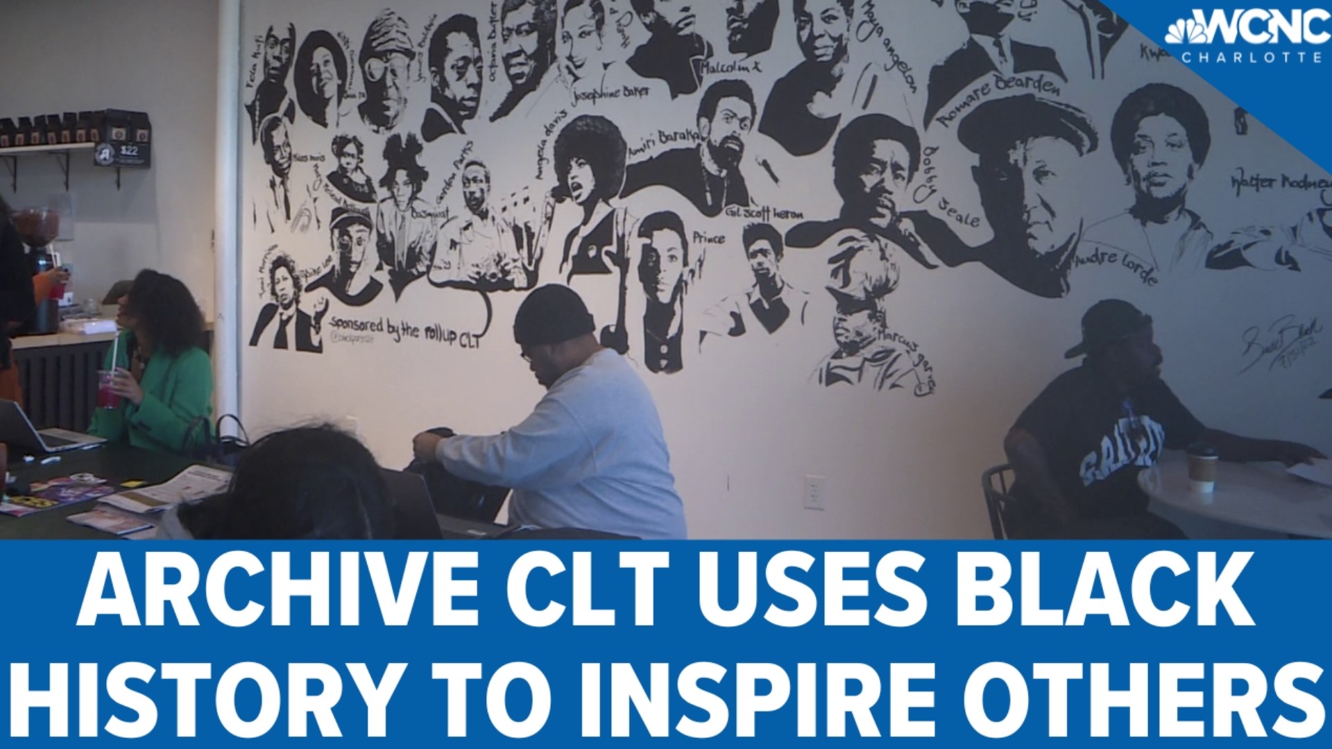 Archive CLT's owner is using Black history and literature to serve up inspiration to her customers as evidence of what can be achieved.