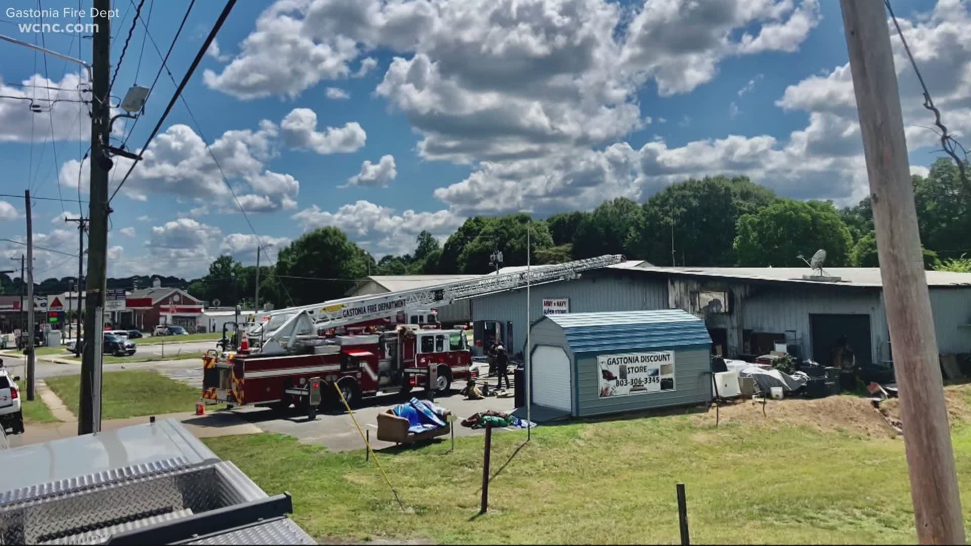 According to the Gastonia Fire Department, the cause of the fire was determined to be accidental.