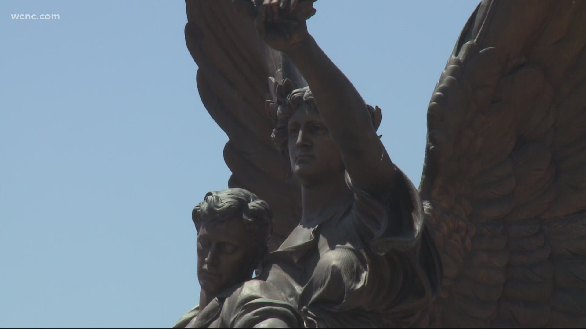 Salisbury council voted to remove the statue from downtown, declaring a public safety issue. It will now be moved to a cemetery.