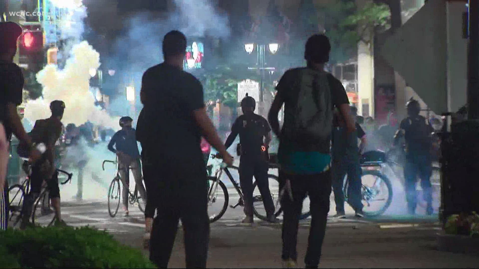 The order limits CMPD to use riot control agents to disperse crowds.