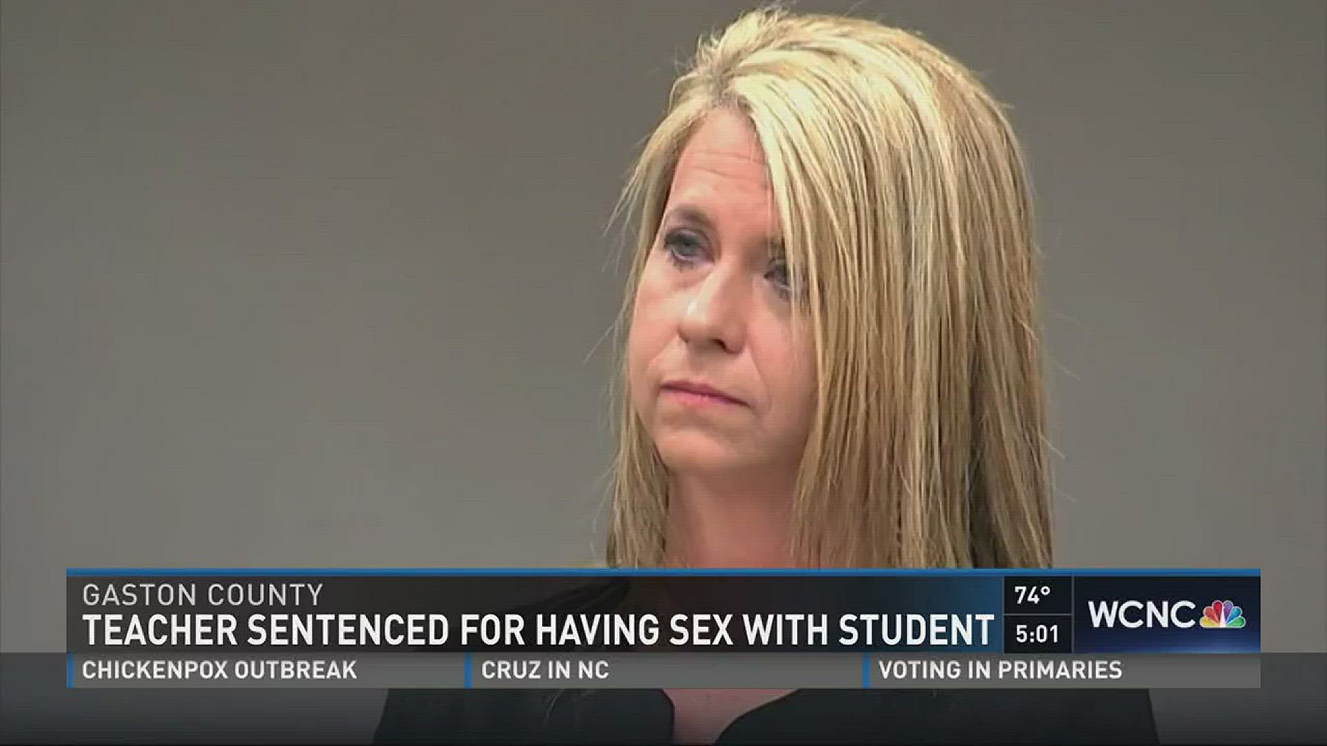 Teacher who slept with student gets no jail time | wcnc.com
