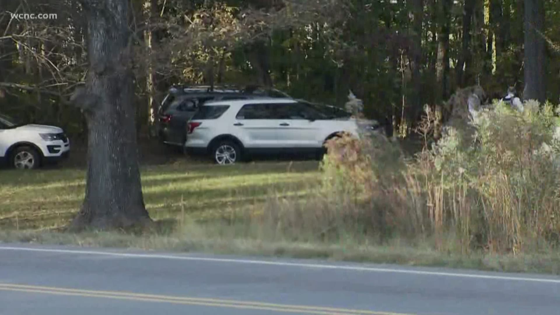 Authorities were led on a pursuit throughout southeast Charlotte that ended up in Matthews. At this time, it's not clear why police were following the vehicle.