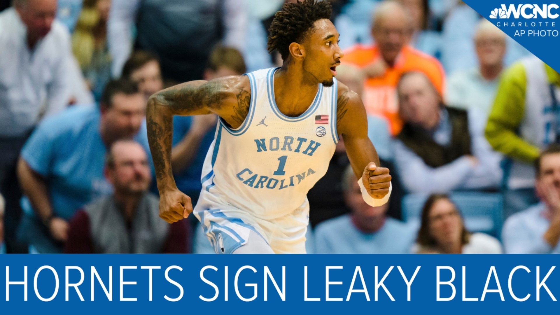 Leaky Black suits up for Hornets after career at UNC