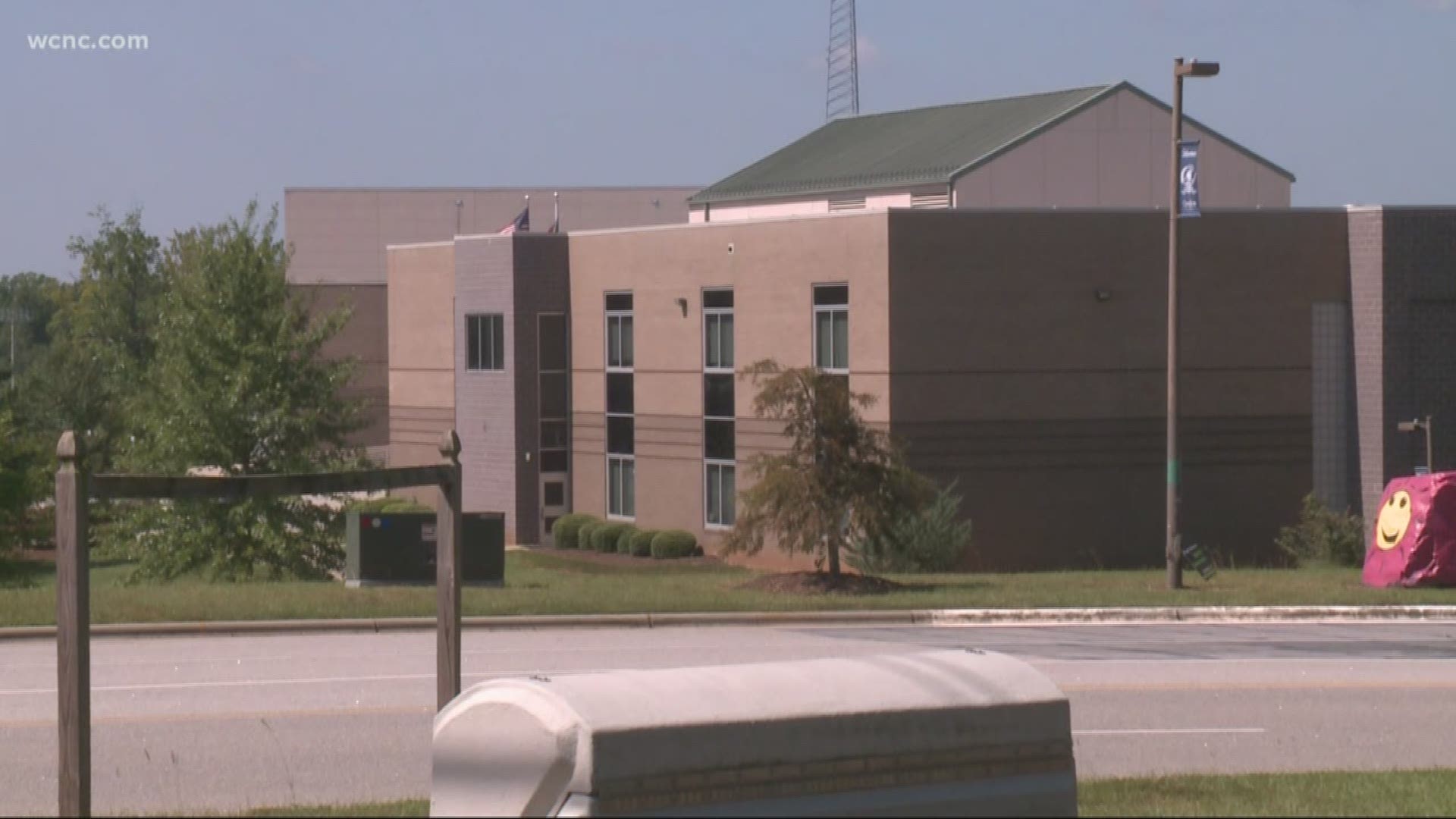 The alleged incident involves a teacher at Cuthbertson High School in Union County.