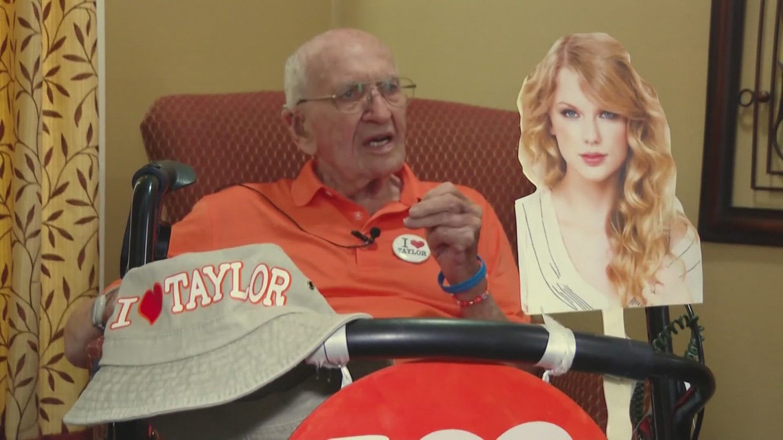 95-year-old starts Taylor Swift fan club