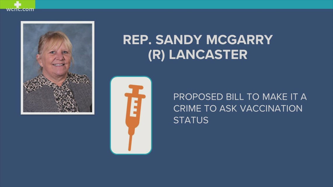 Bill in SC would outlaw vaccine status question