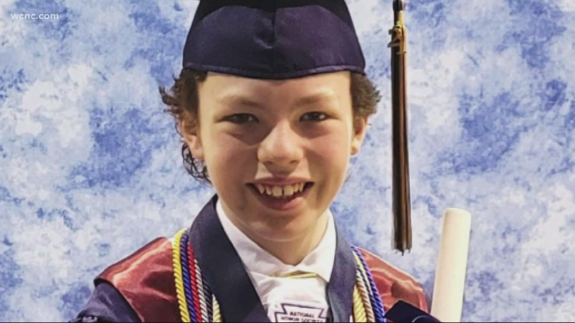 Mike Wimmer is just 12 years old, but he's already set to graduate from college with a perfect GPA, all while finishing high school at the top of his class.