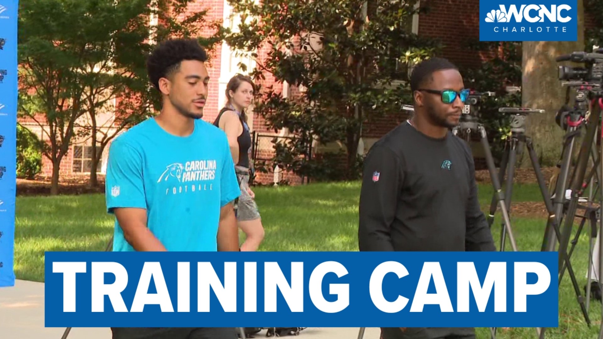 Nick Carboni on X: #Panthers CB Jaycee Horn arrives to camp in