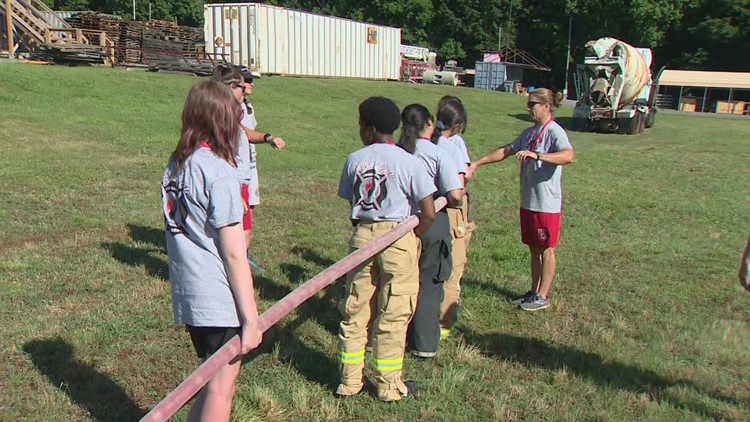 Charlotte Fire welcomes back high school campers for Camp Ignite