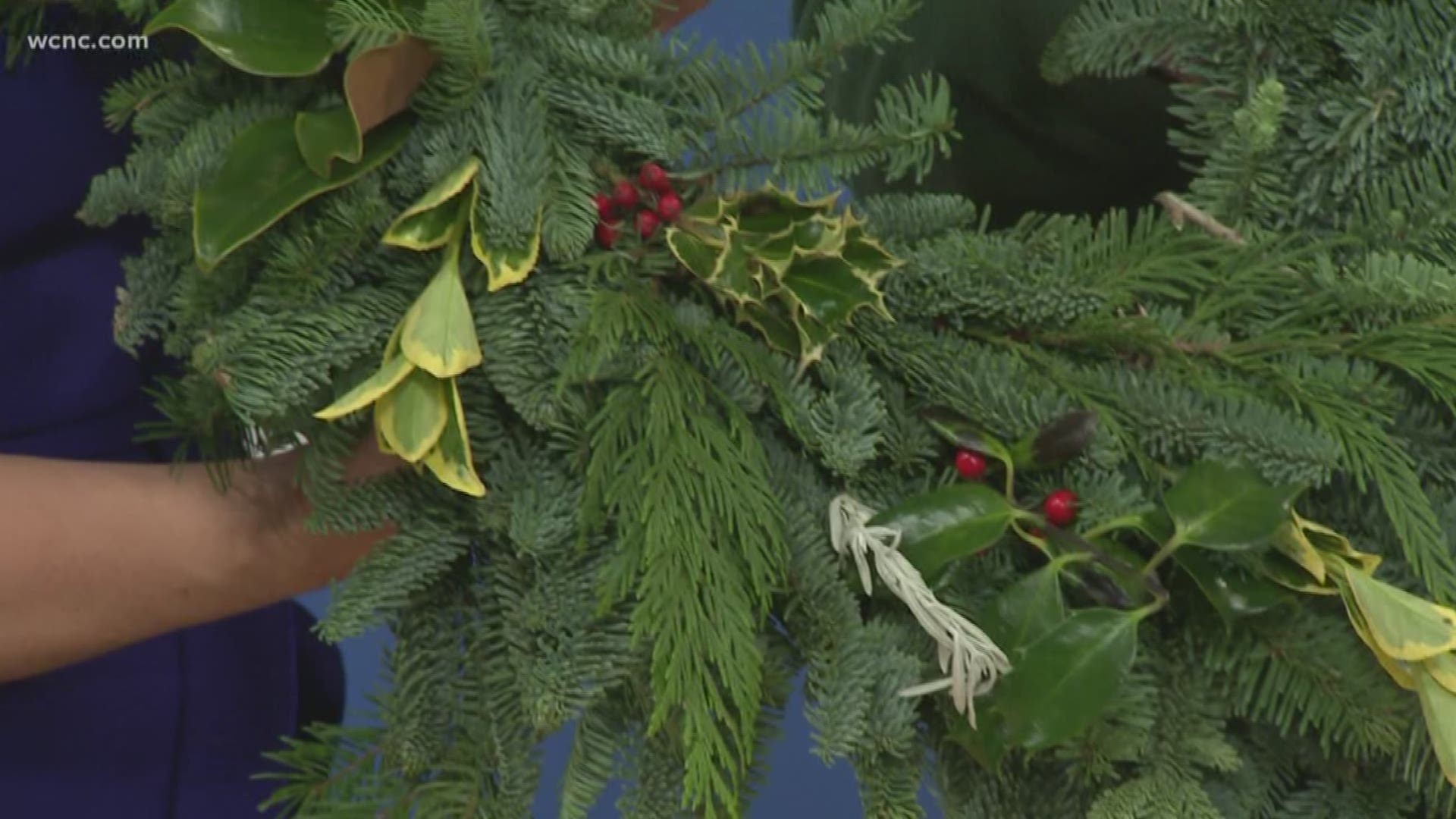 Tracy Black with Pike Nursery shares fun and easy ways to decorate a seasonal wreath.