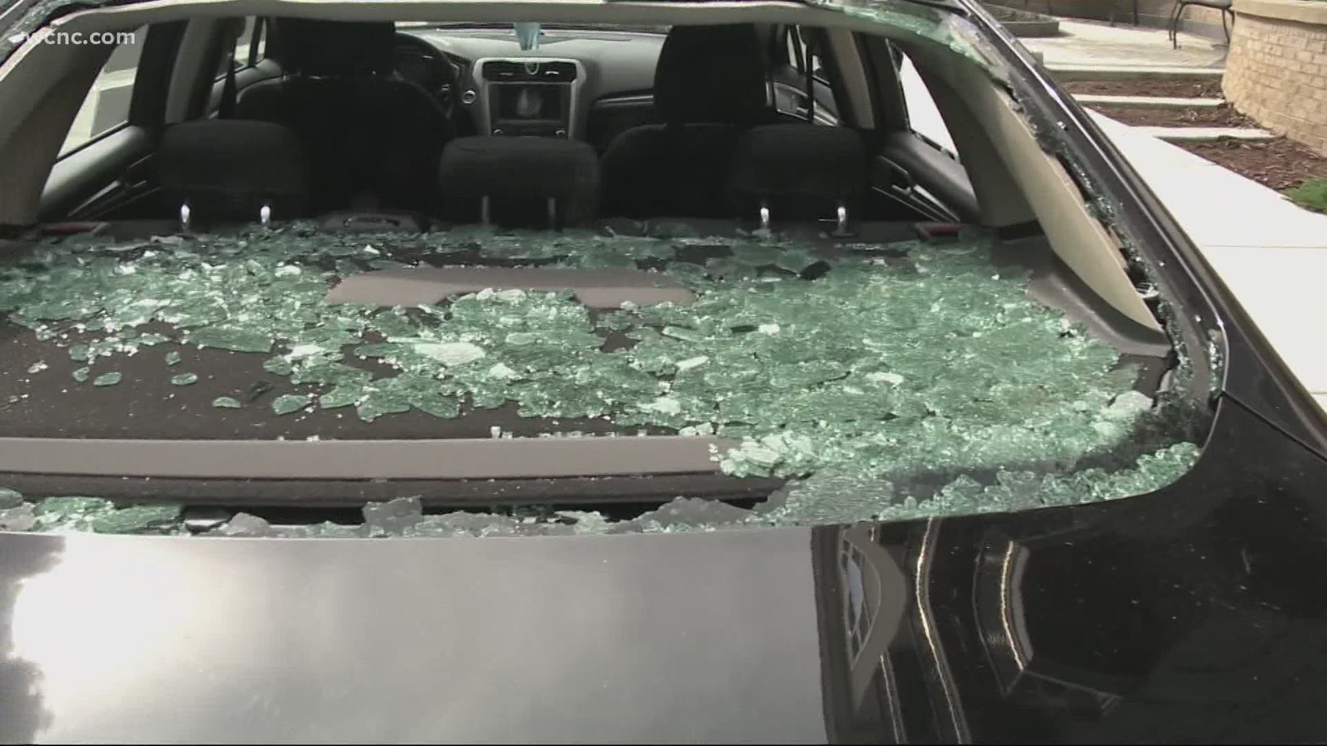 CMPS is investigating a string of car break-ins in the city of Charlotte.