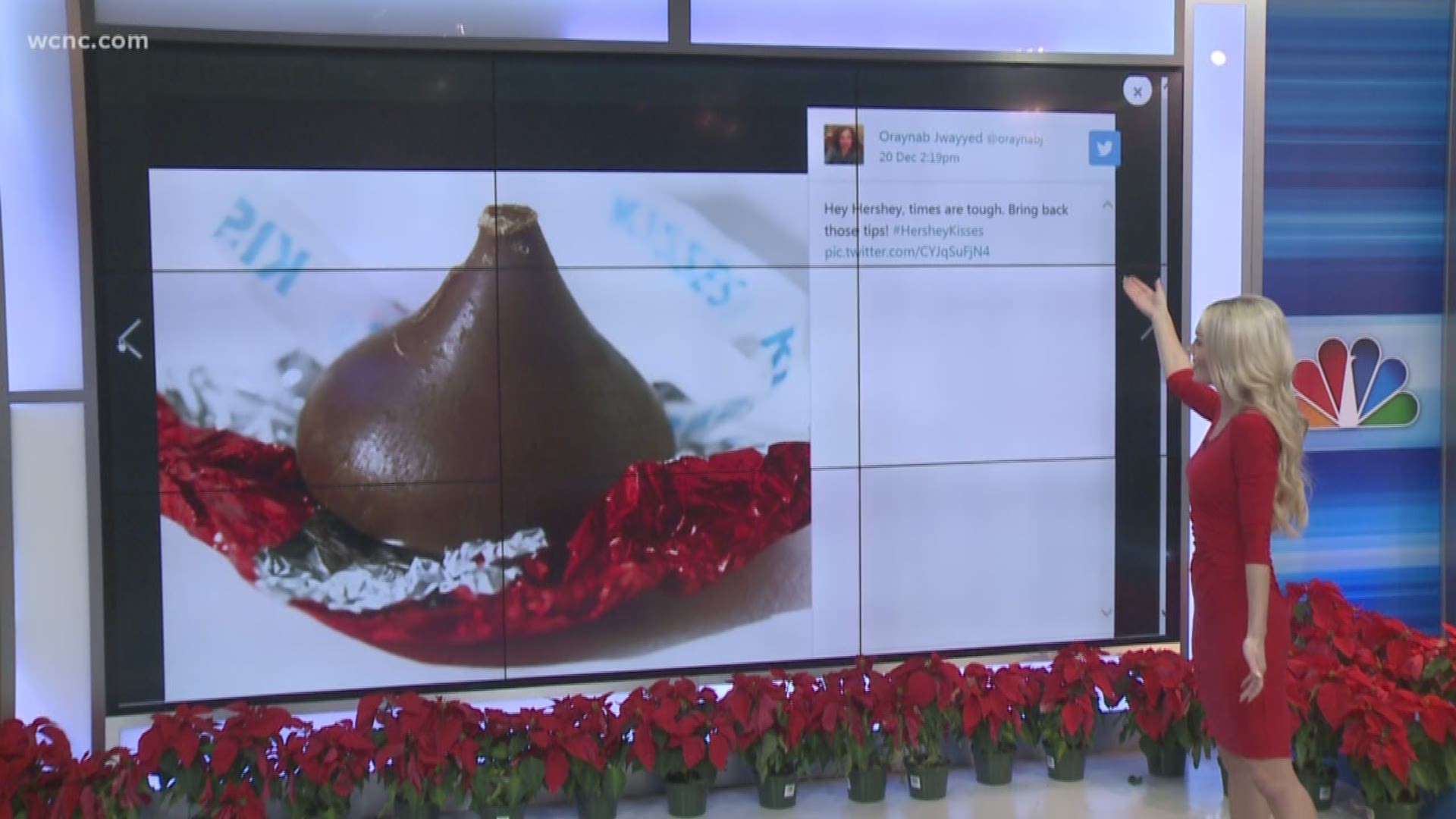 There's a huge problem plaguing bakers nationwide: Hershey's Kisses are missing their top piece.