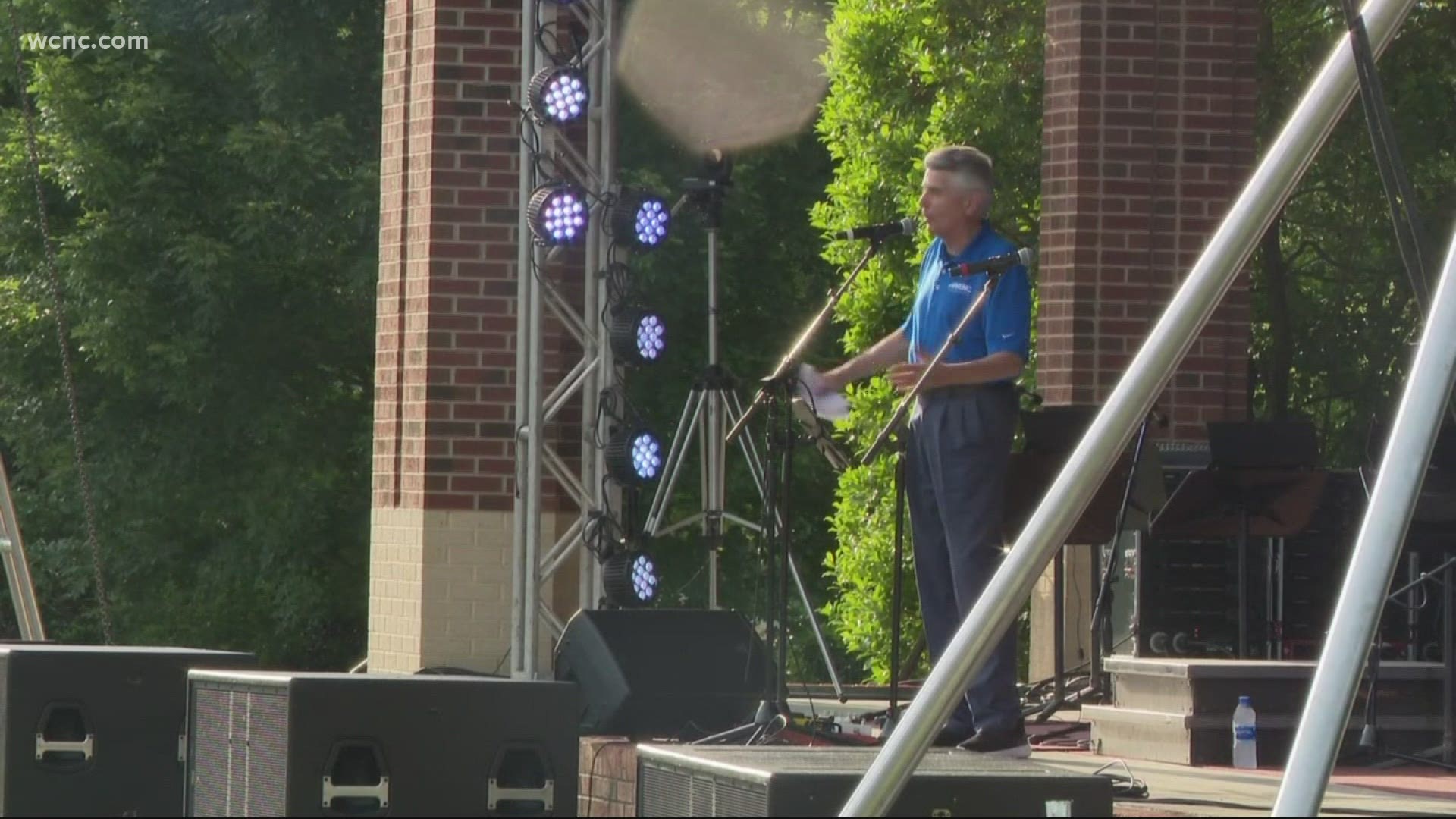 The annual patriotic event was once again emceed by Larry Sprinkle and was open to the public.