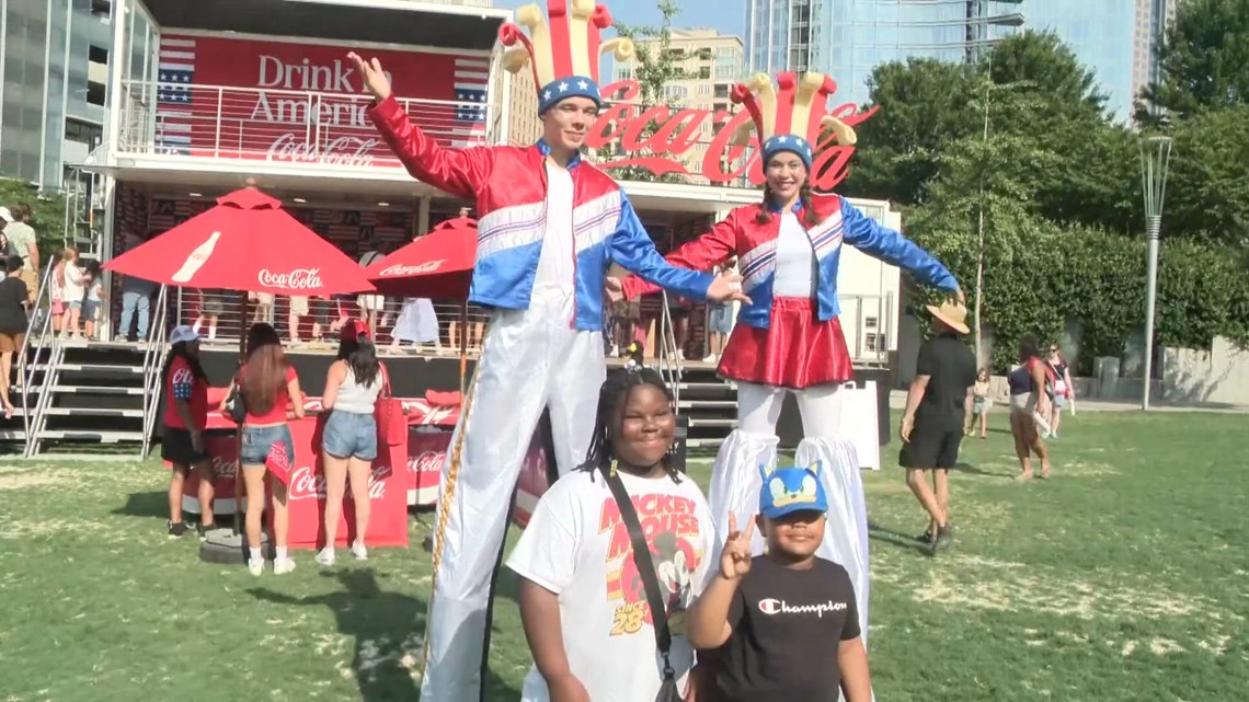 Charlotte celebrates 4th of July with music and fireworks