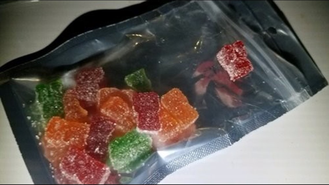 THClaced gummies that look like Sour Patch Kids seized during arrest