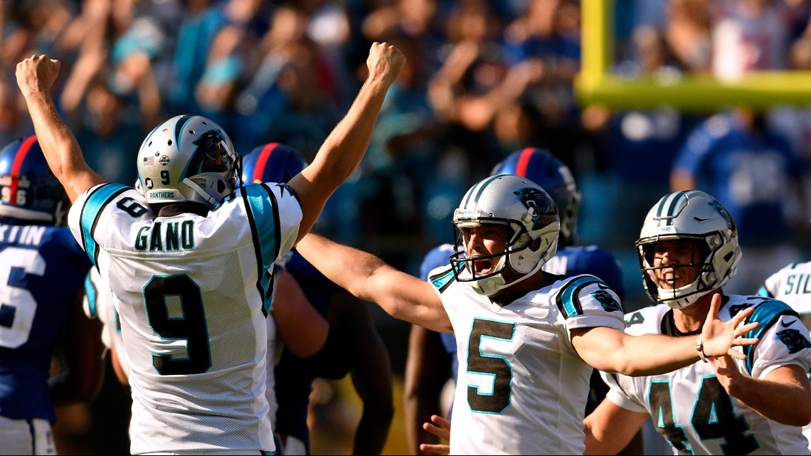 Graham Gano 56-yard field goal lifts Giants to home-opener win over  Panthers