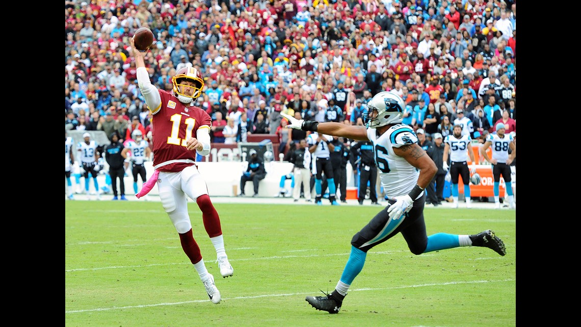 Norman forces two turnovers against old team as Redskins beat Panthers -  ABC Columbia