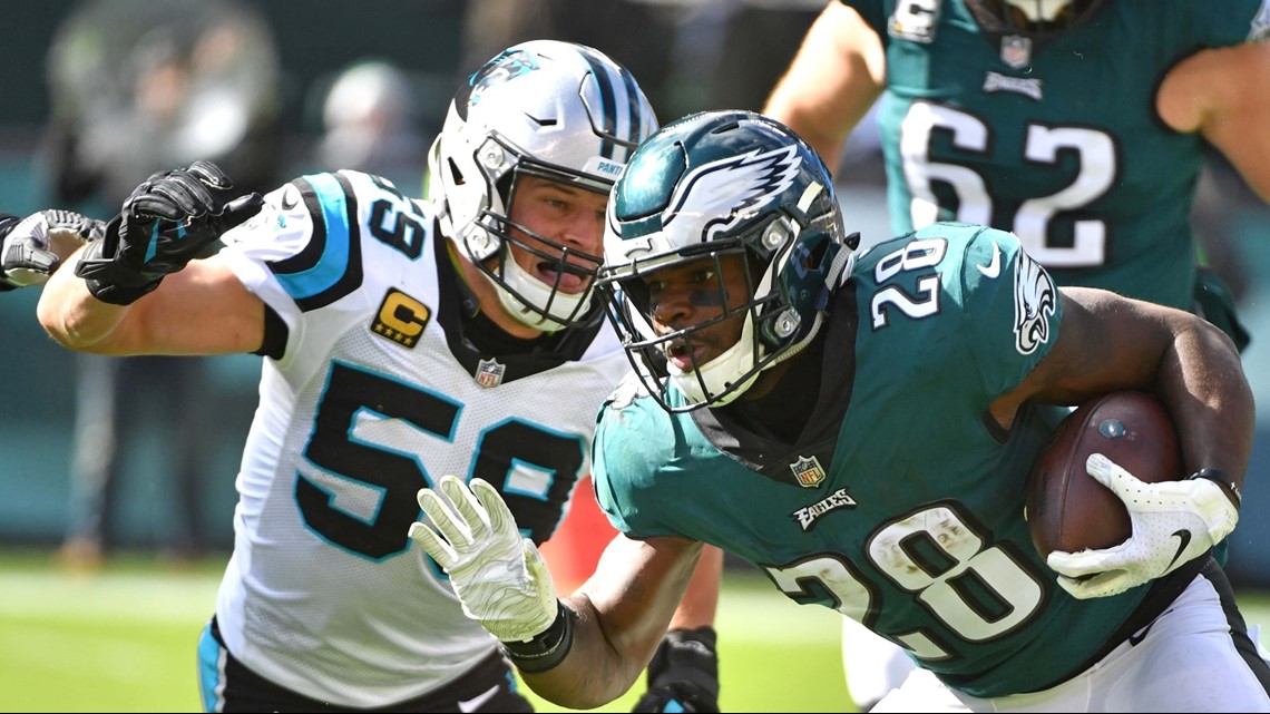 PHOTOS Panthers vs Philadelphia Eagles Oct 2020 wcnc com