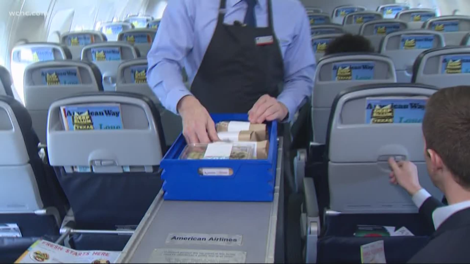 Employees who prep all of the food for flights voted to authorize a strike. The workers are demanding more pay, saying they barely get by on the low wages they're paid.