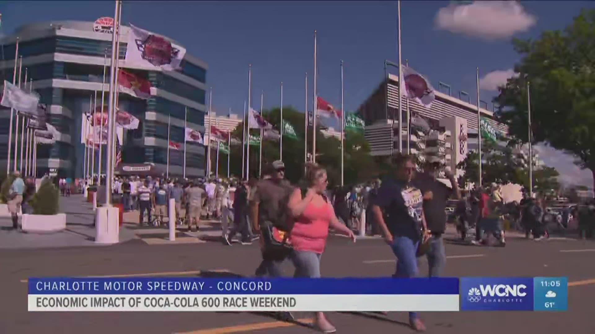 2021 Coca-Cola 600 brings boost to Concord businesses wcnc