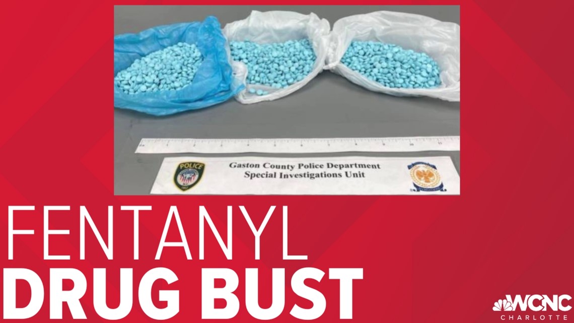 Arrest made after fentanyl drug bust in Gaston County