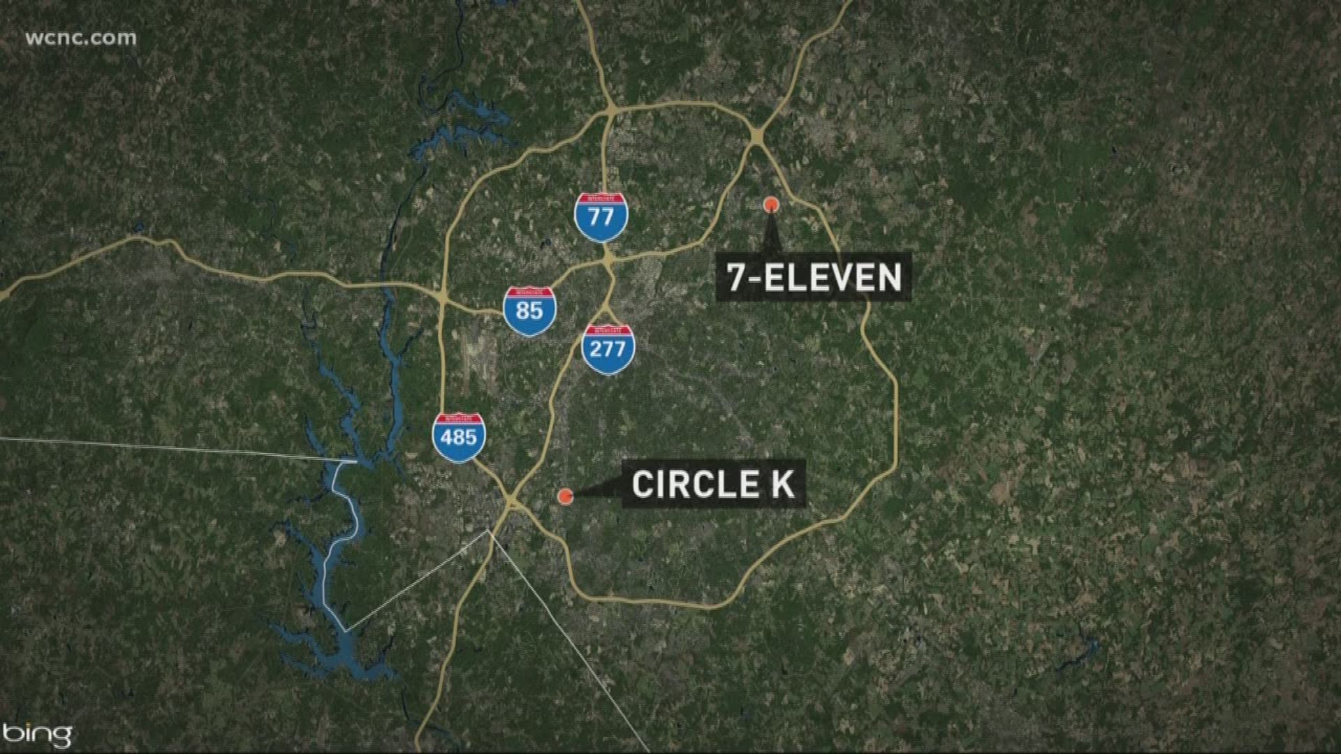 Two convenience stores were robbed overnight in Charlotte.