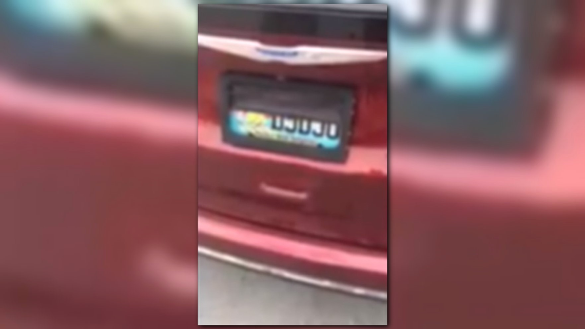 Florida man used remotecontrolled device to hide license plate at