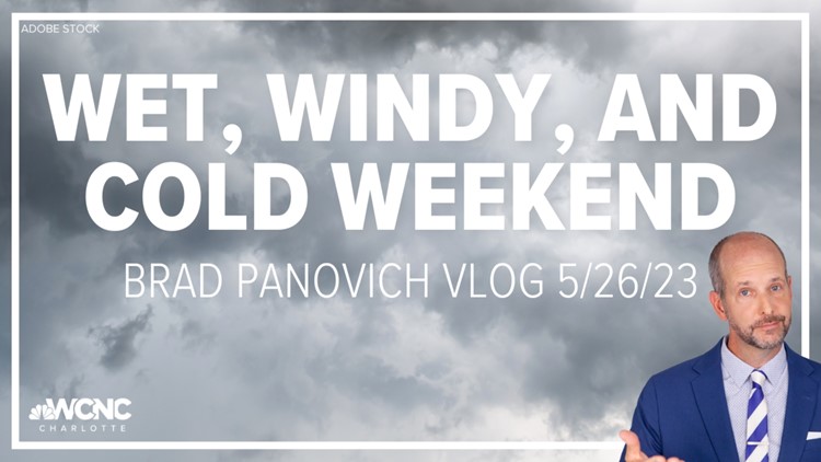 Memorial Day Weekend Weather VLOG: Wet, windy, and cold