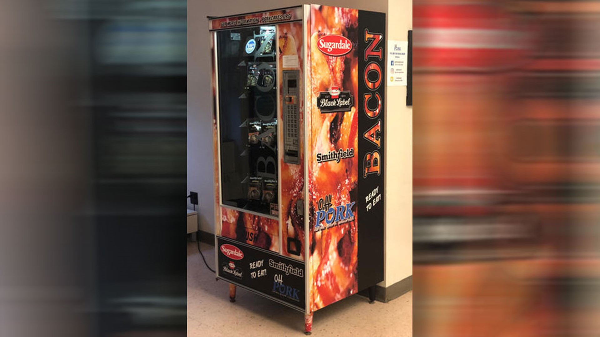 New vending machine sells nothing but bacon for just 1