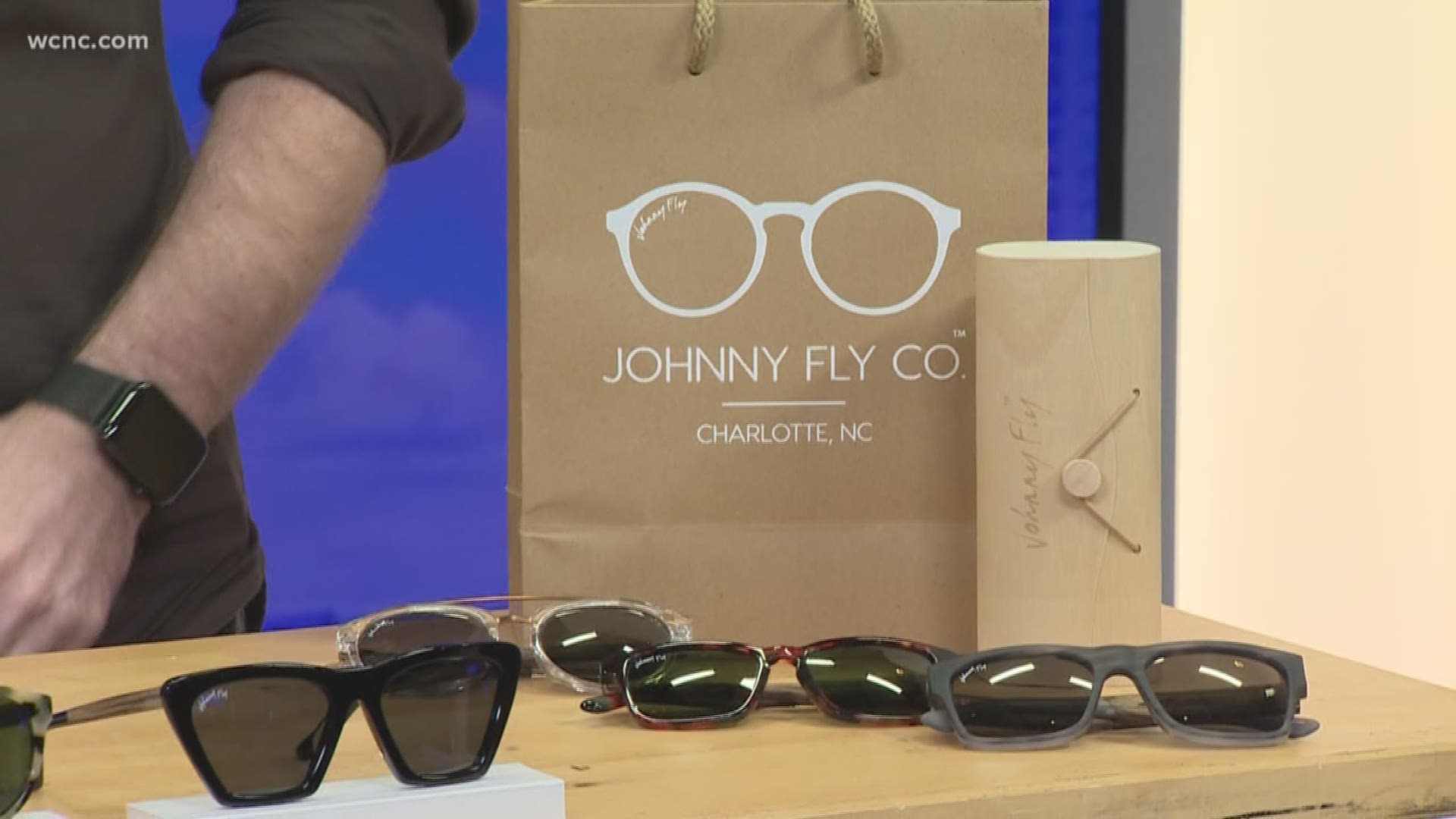 Johnny Fly Co designs and creates sunglasses right here in Charlotte. Owner John Freeman shares his favorite styles for summer.