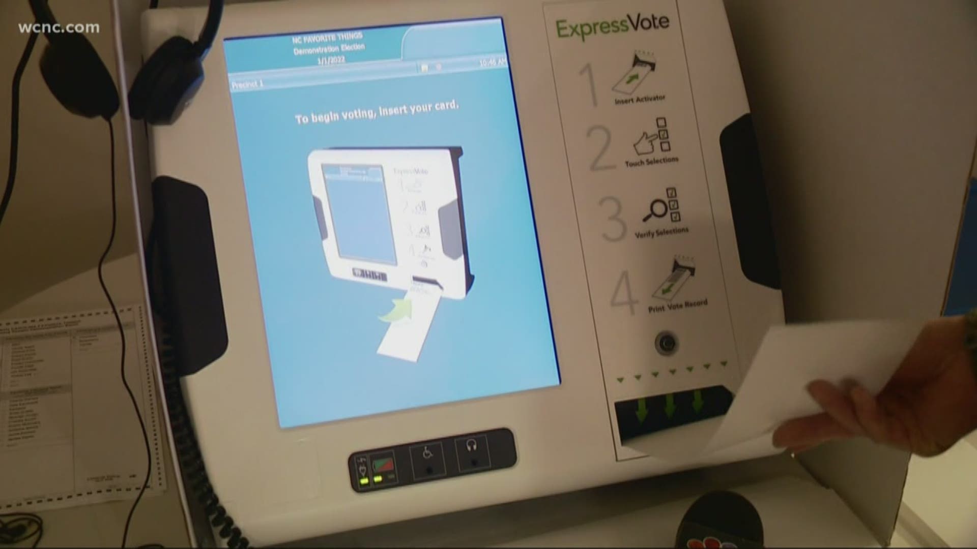 Mecklenburg County will likely use these voting machines in next year's elections.