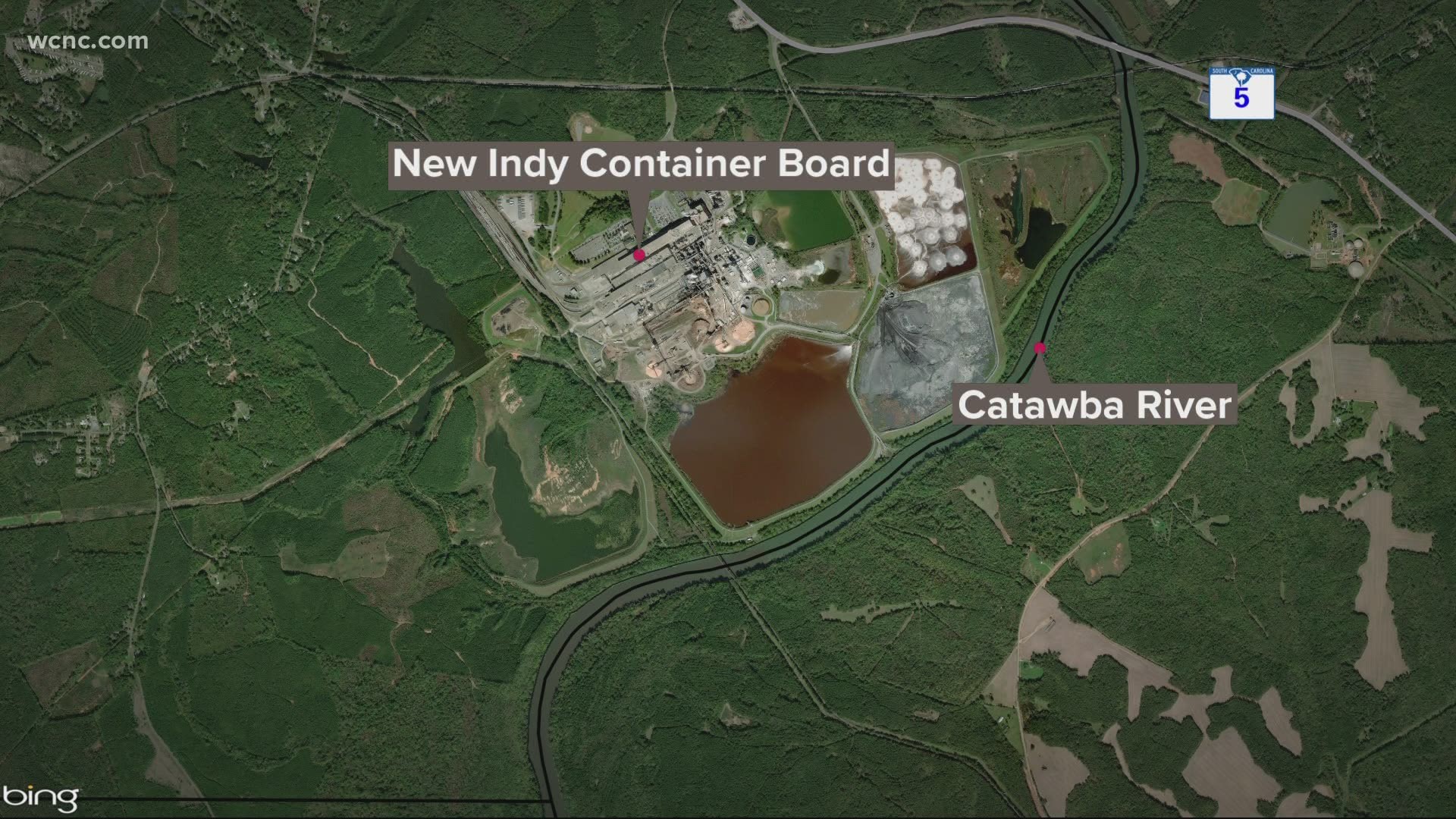 The Catawba Riverkeeper said it's received multiple reports of unsightly foam forming downstream from the New Indy paper mill.