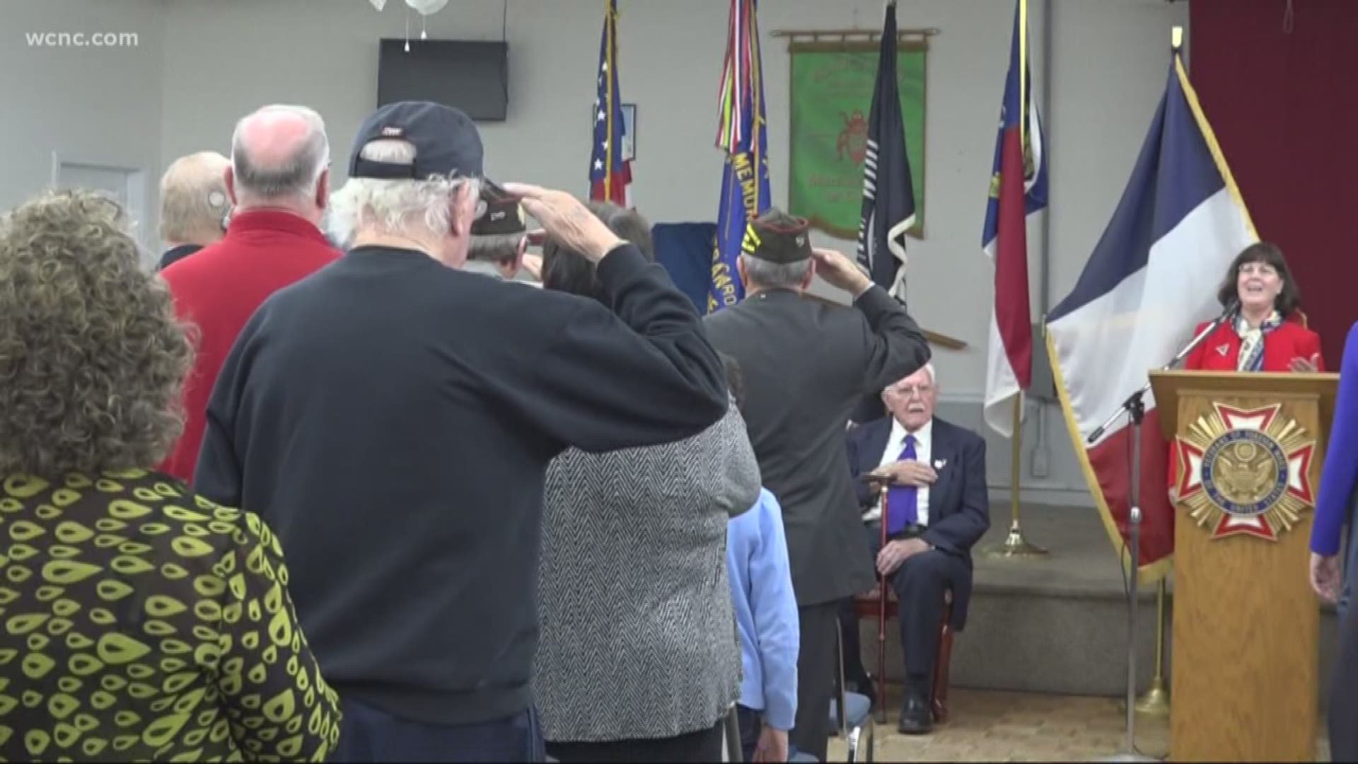 The veterans, all from North Carolina, were awarded the Legion of Honor -- France's highest award for military and civic merits.