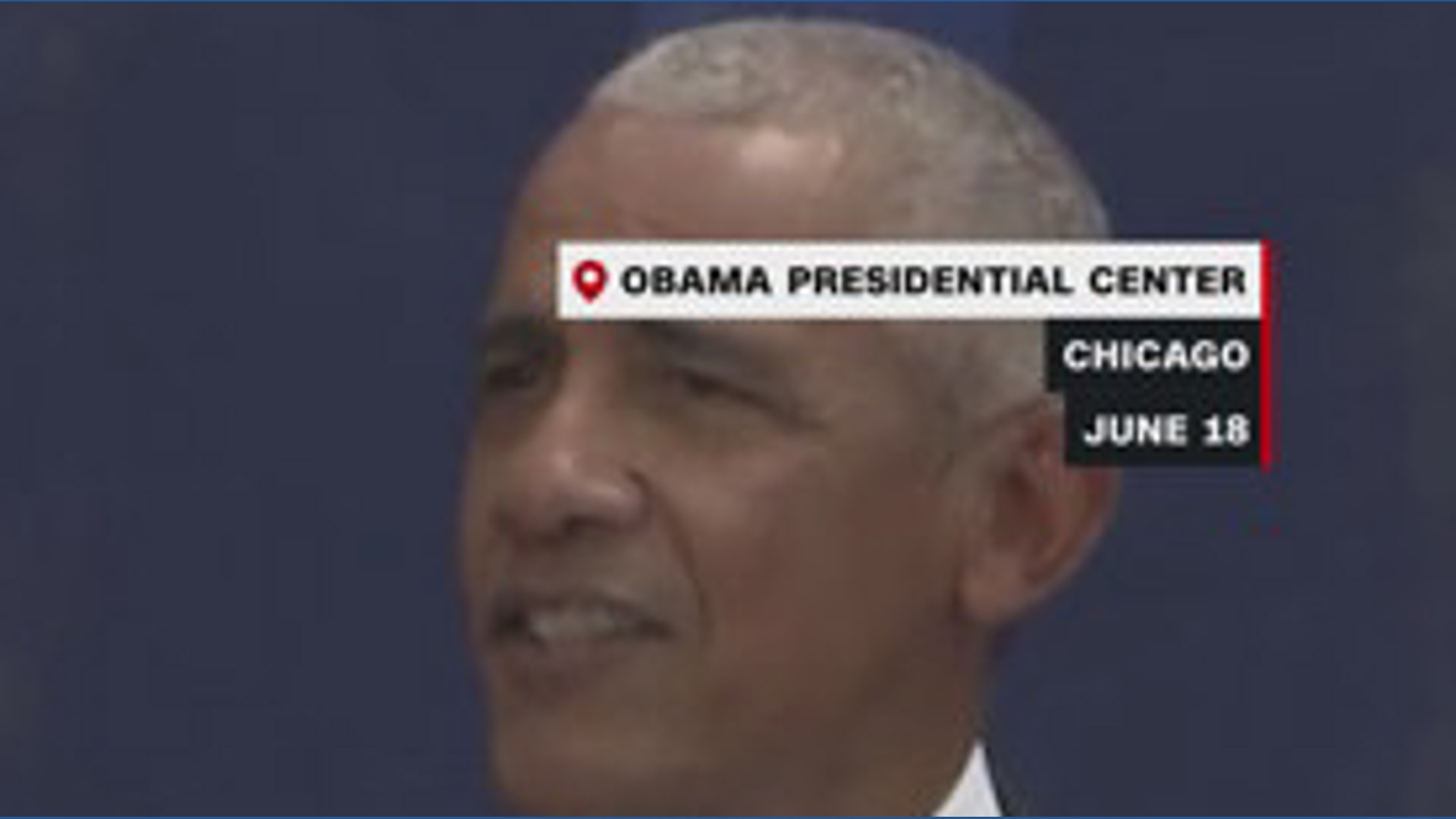 Obama: Some exhibits at library represent 'unfinished business